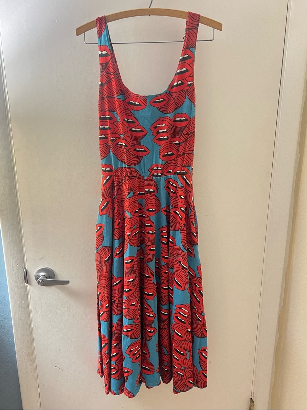 Nooworks Misty Mouth Print Dress